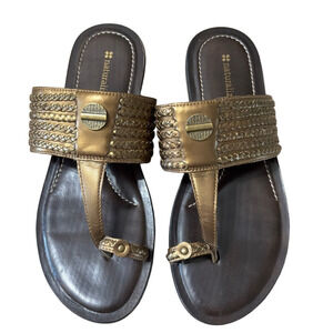 Naturalizer Women's Bronze Sandals size 8.5
